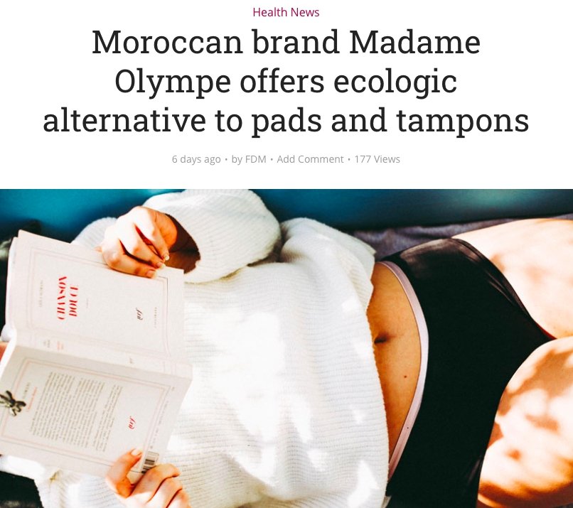 Article Moroccan ladies - Madame Olympe